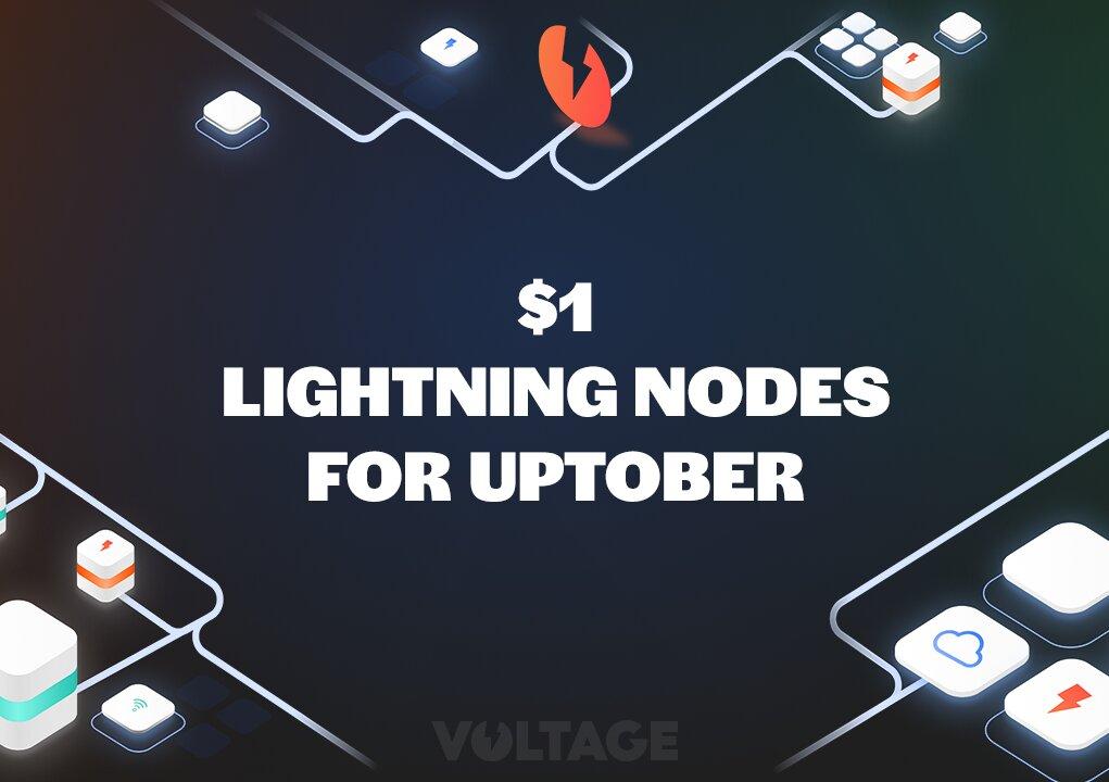 $1 Lightning Nodes for Uptober