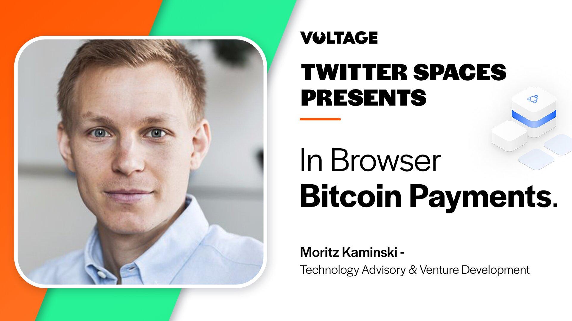 In Browser Bitcoin Payments w/ Moritz Kaminski of Alby