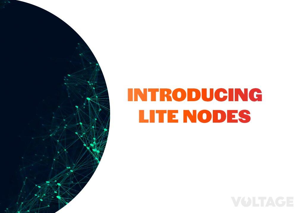 Introducing Lite Nodes