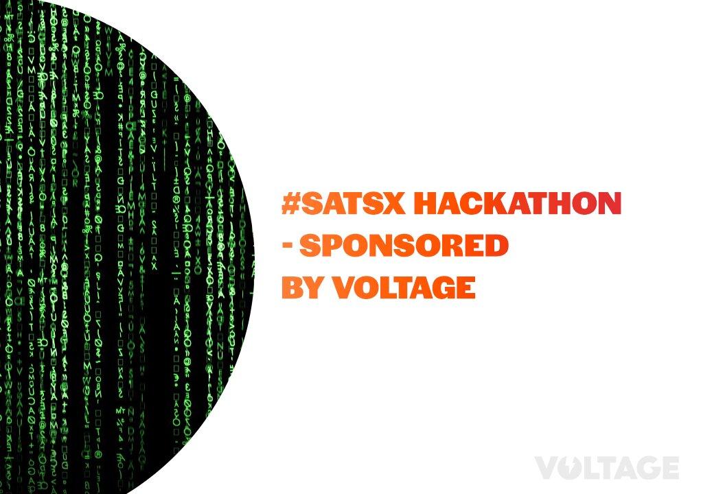 #SATSx Hackathon - Sponsored by Voltage