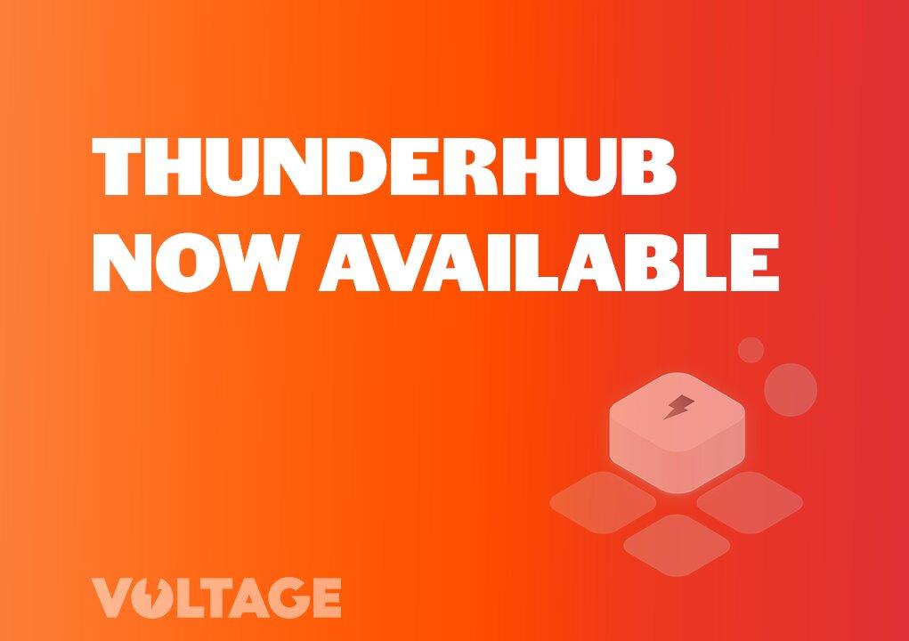 ThunderHub Now Available