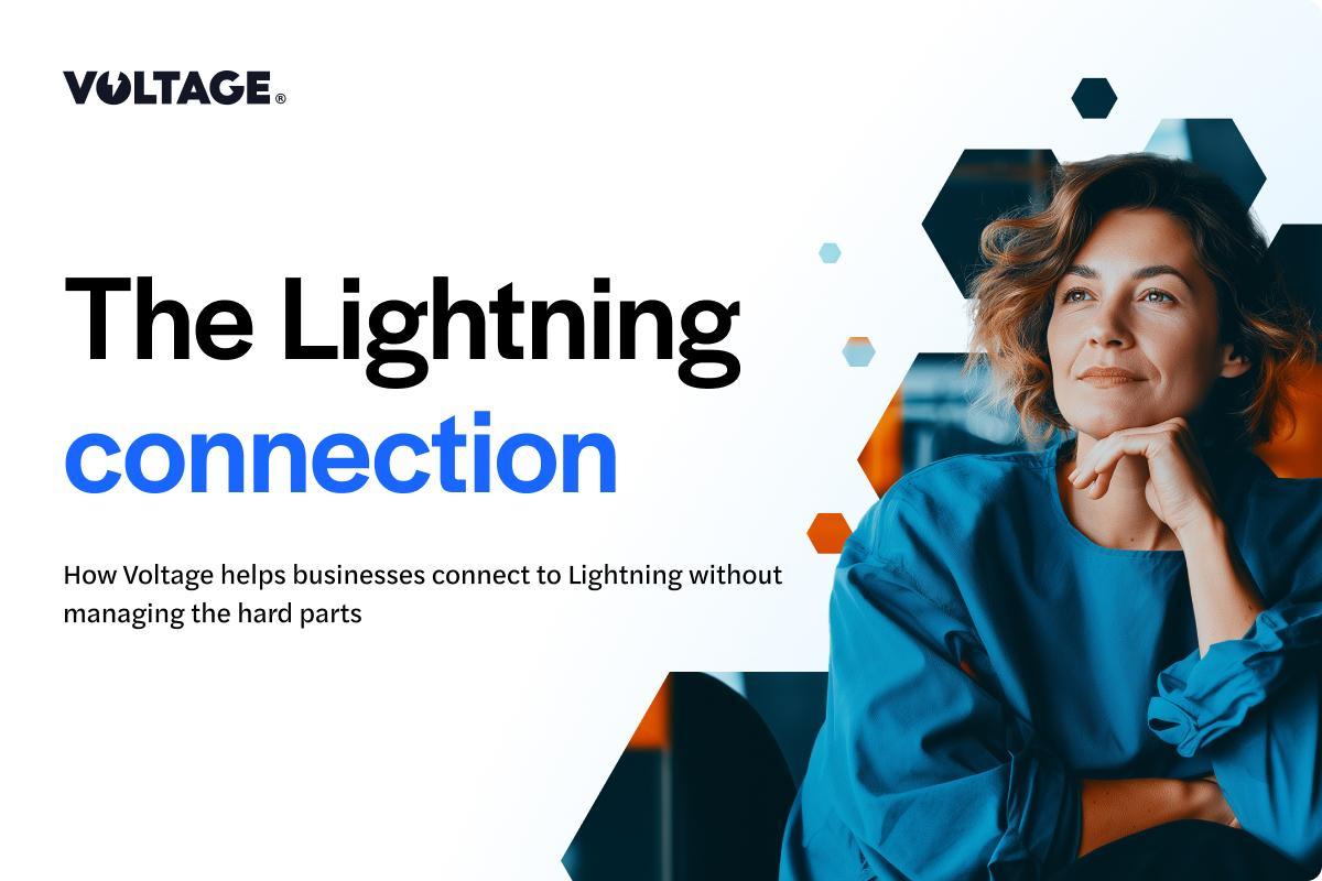 Lightning network visualization with connected payment nodes