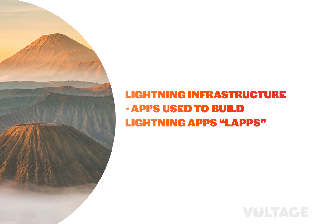 Lightning Infrastructure – API’s used to build Lightning Apps “LApps” blog