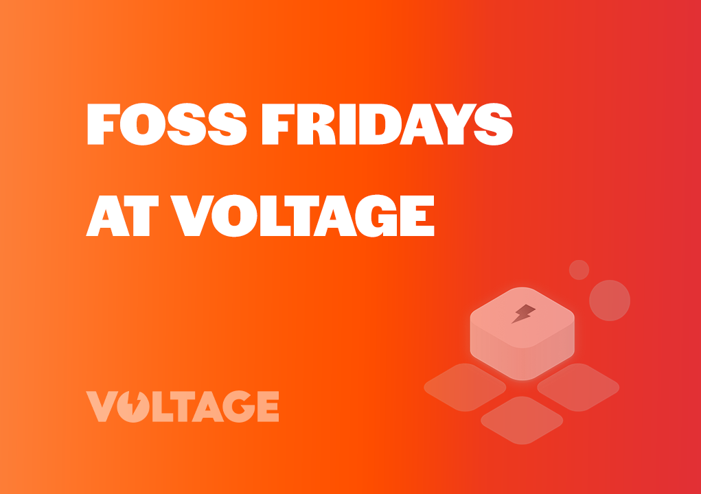 FOSS Fridays at Voltage blog