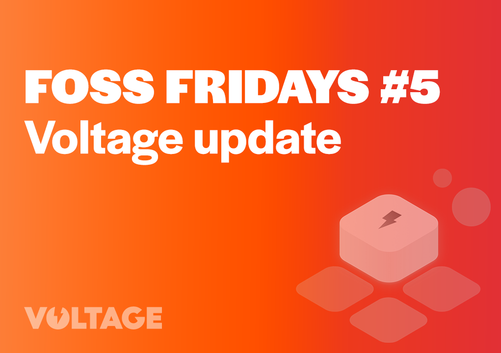 Foss Friday #5 at Voltage blog